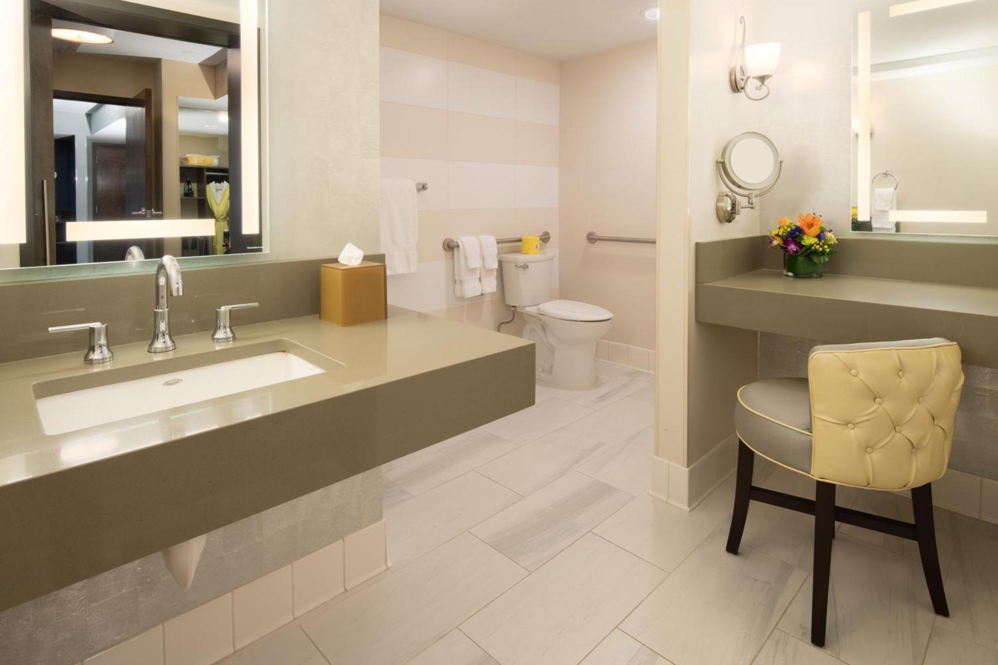 Suite of Roses Mobility Accessible w or Roll Shower